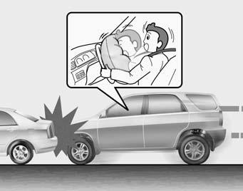 Autosi turvavarusteet VAROITUS Älä iske tai anna minkään kappaleen iskeytyä turvatyynyjen tai niiden tunnistimien alueelle.