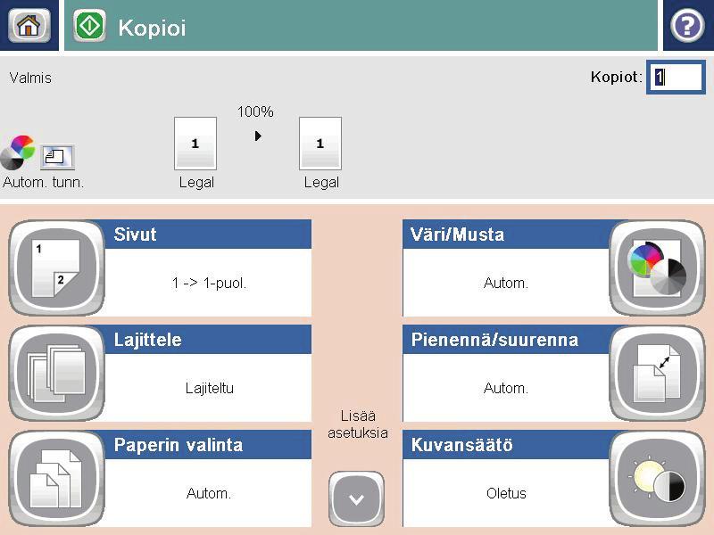 Kosketa Aloitus