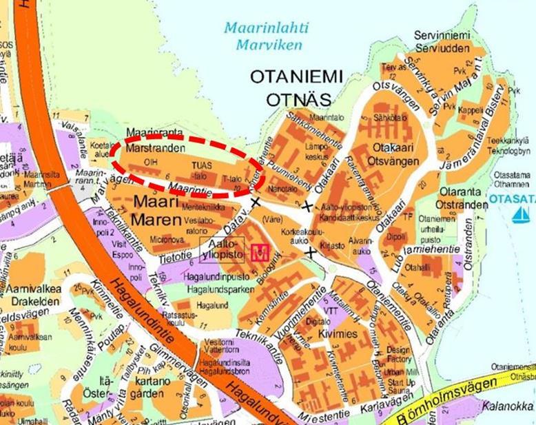 1 (25) Maari III Asemakaavan muutos 10. kaupunginosa, Otaniemi Kortteli 10018 Muodostuu kortteli 10082 Asianumero 1003/10.02.
