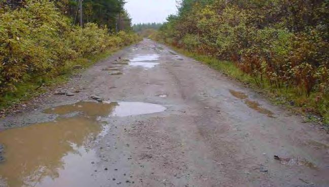 20 mm (sora), metsäteillä joskus karkeampaa Yleensä syksyllä, rakennetuilla teillä myös kevätmuokkauksen yhteydessä Yleisimmin