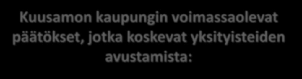 2016 56 Yksityisteiden kunnossapidon ja peruskorjauksen avustusehtojen uusiminen