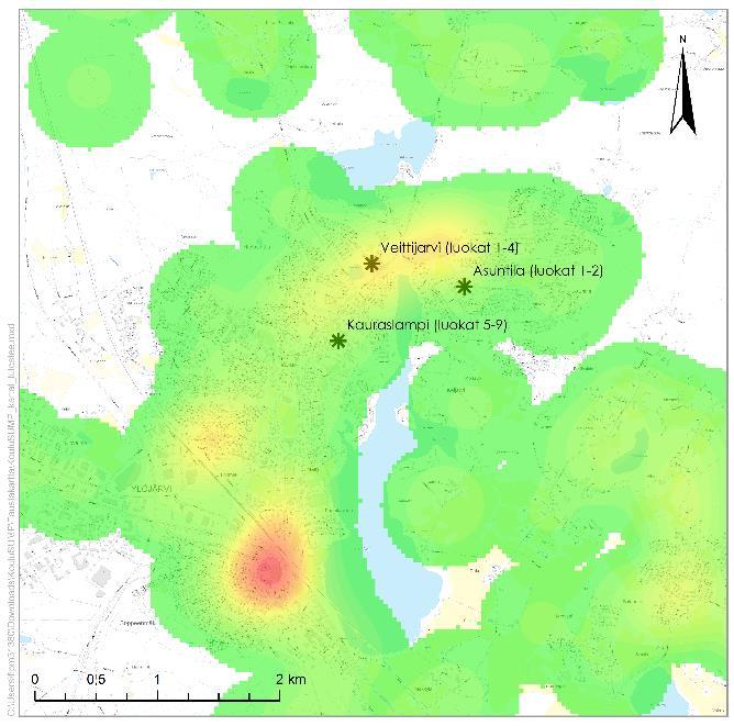 Koulumatkakysely 2015 Toteutettiin nettikyselynä Tampereen kaupunkiseudun peruskoululaisille ja toisen asteen opiskelijoille Työssä