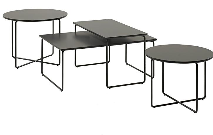 BAND PÖYTÄ / BAND TABLE Design: Petra Lassenius Band-pöytäsarjaan kuuluu kaksi pyöreää ja