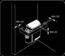 Heater Installation It is recommended that the heater be placed on the wall nearest to the door. The air circulation created by the door should work together with the hot air generated by the heater.