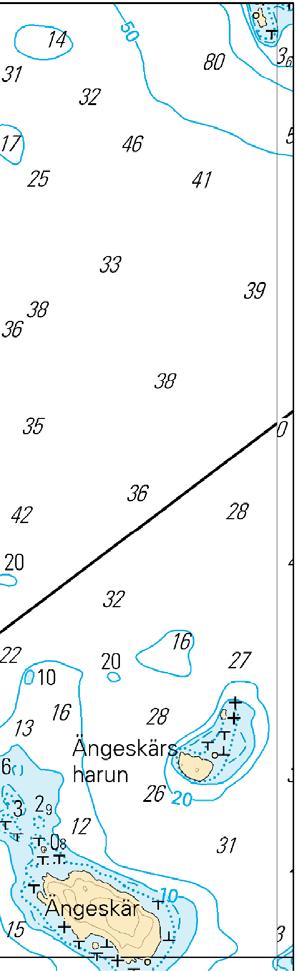 Kuva viitteeksi, karttaotteet ei merikartan mittakaavassa / Bild för referens, kortutdrag inte i sjökortets skala / Image for reference, chart extracts not to scale of chart ( FTA,