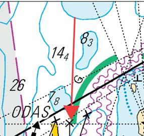 Turvalaitteet Finland. Skärgårdshavet. Utö. Mätningsmast under vatten indragen.