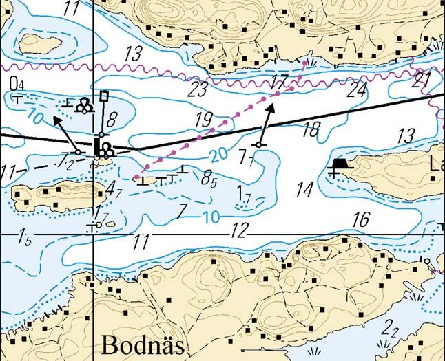 Suomi. Saaristomeri. Turku. Ruissalo. Syvyystietojen muutokset. Karttamerkinnän muutos. Finland. Skärgårdshavet. Åbo. Runsala. Ändrad djupinformation. Ändrad kartmarkering. Finland. Archipelago Sea.