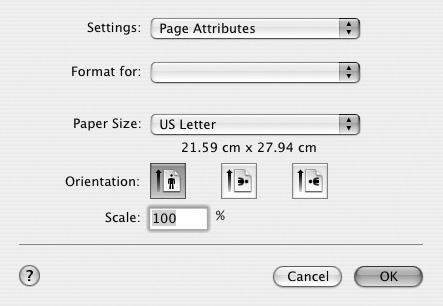 Tulostus HUOMAUTUS: Macintosh-tulostimen ominaisuusikkuna ei välttämättä ole samanlainen kuin tässä käyttöoppaassa, koska ikkuna vaihtelee käytössä olevan tulostimen mukaan.