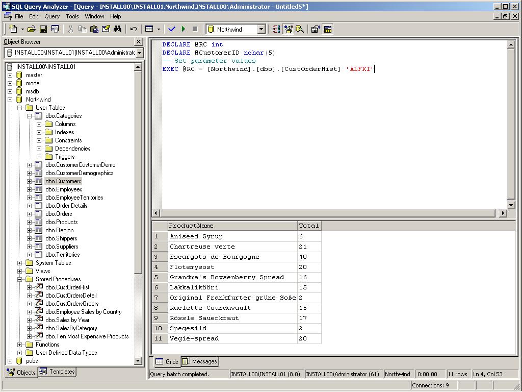 10 SQL Server, esimerkki 2.