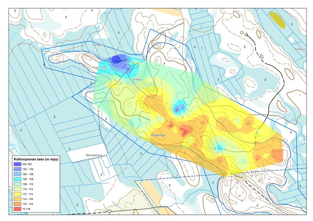 GEOLOGIAN TUTKIMUSKESKUS Harjakankaan pohjavesitutkimus 6 4.12.