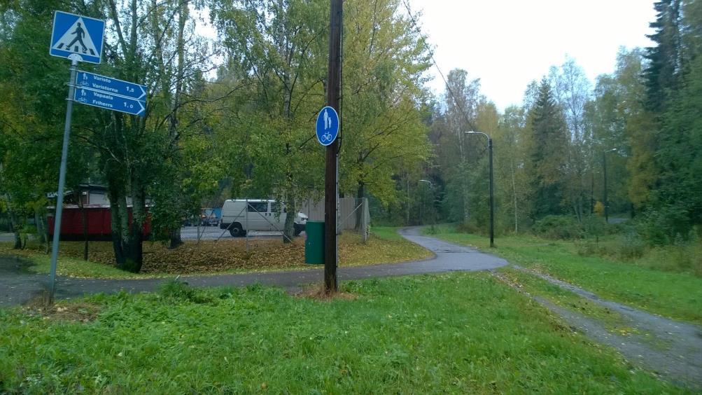Osallistumis- ja arviointisuunnitelma Program för deltagande och bedömning 141100 18.10.2017 s. 4 Luhtitien paikka Uomatien päässä. Katu kulkee osin huoltotontin läpi.