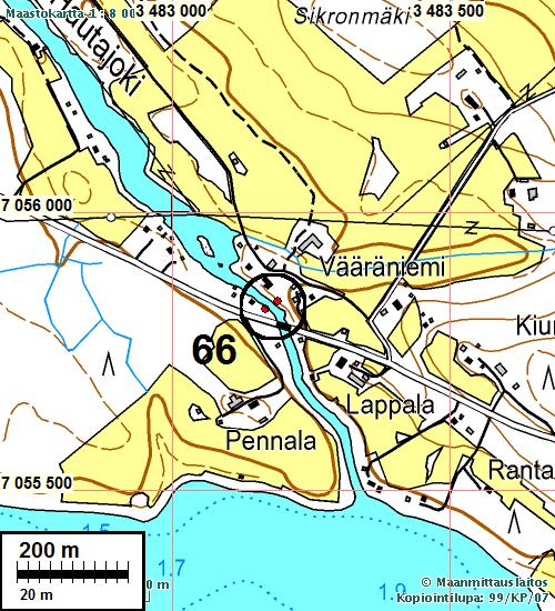 KIURUVESI 66 HAUTAJÄRVEN VANHA SILTA 18 Rauh.