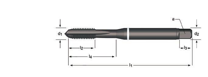 E201 E252 E390 E201 E252 E390 E201 M Maskintapp rakspårig, Vit Shark M Konekierretapit, Suorat lastu-urat, Valkoinen Shark M Machine Tap Straight Flute White Shark M Maschi a macchina Scanalature