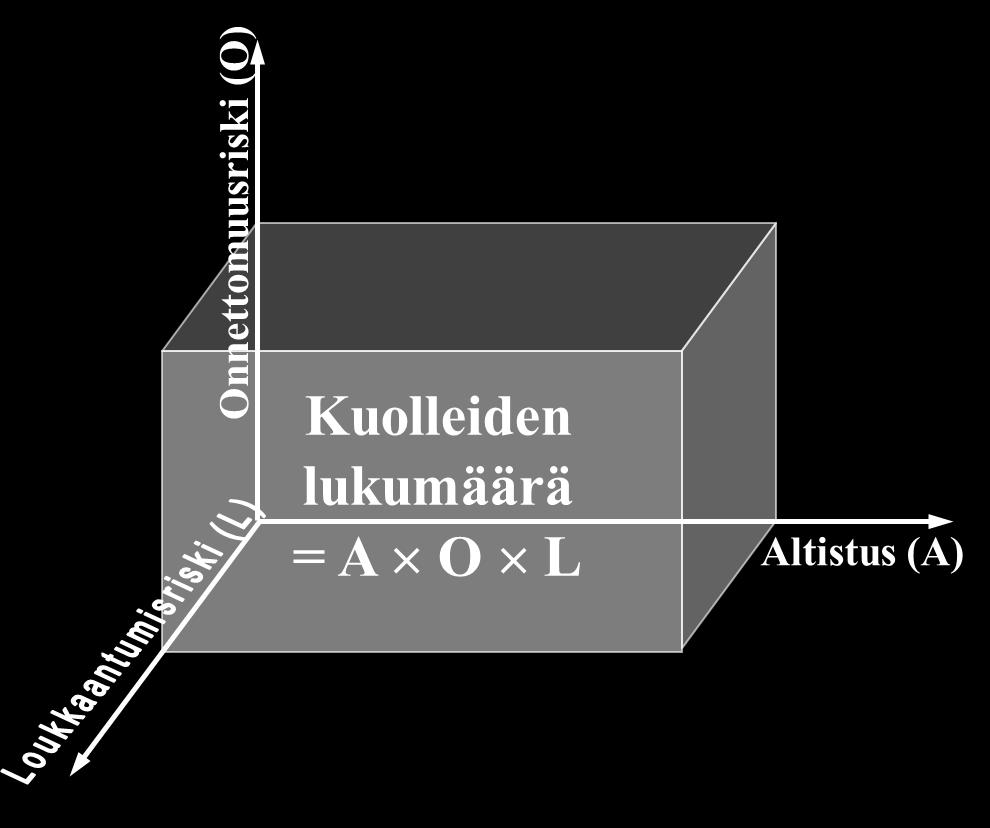 Onnettomuuksien seuraukset ja turvallisuuden