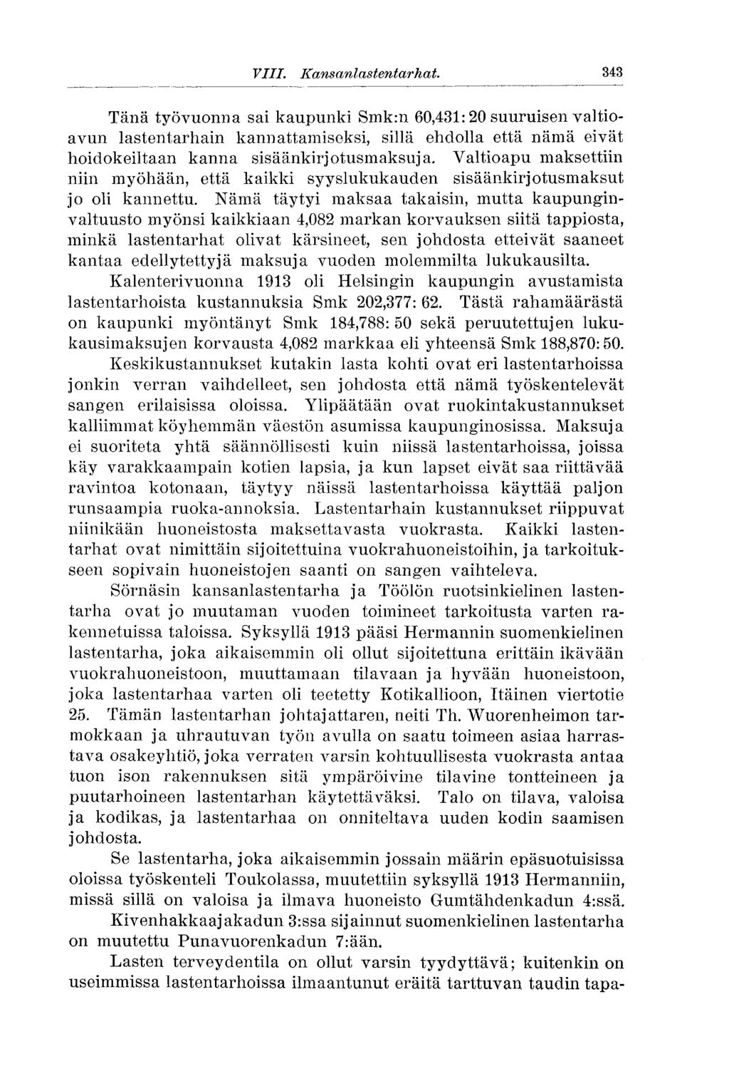 343 VIII. Kans anlast entar hat.