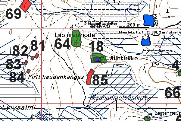 17 RAAHE 18 PIRTTIHAUDANKANGAS Rauh.