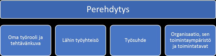 16 Hietala ym. (2016, 152) ovat laatineet listan perehdytysrungon osista.