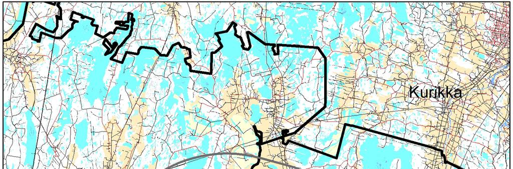 Mustaisnevan tuulivoimaosayleiskaava, OAS 3 1. SUUNNITTELUN KOHDE JA SEN VAIKUTUSALUE Kaava-alue käsittää n.