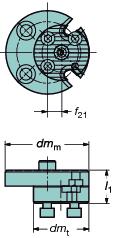 CoroTurn nternal machining oring bars and cutting heads Sisäpuolinen koneistus sorvauspuomit ja teräpäät Värinävaimennetut kovametallivahvisteiset sorvauspuomit Lieriövarsi & ura EasyFix-holkkia