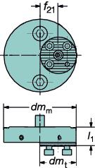 CoroTurn nternal machining oring bars and exchangeable cutting heads Sisäpuolinen koneistus sorvauspuomit ja vaihdettavat teräpäät