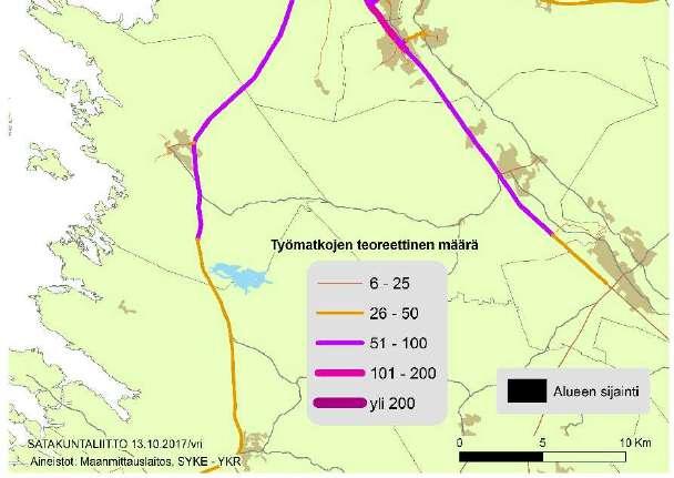 Tällä alueella sijaitsevat toimipaikat ovat kooltaan suuria. Alueen itäosassa sijaitseva Neitsytmäen alue on puolestaan monipuolinen pienteollisuuden, korjaamojen ja kaupan alue.