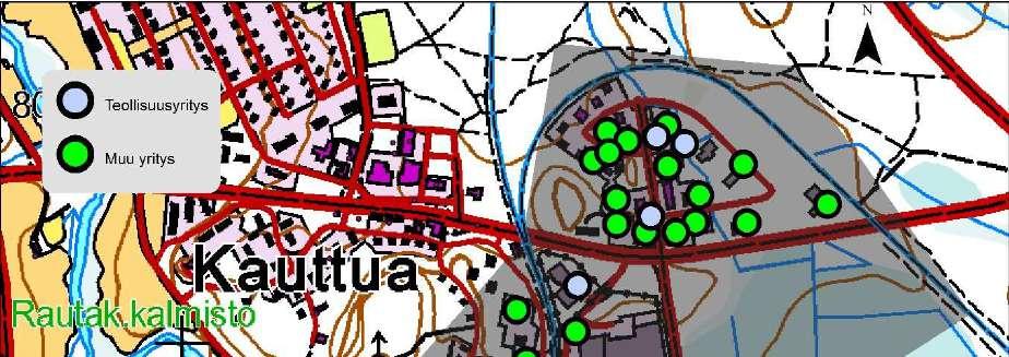 Teollisuusyrityksiä 13 6 5 4 3 2 1 0 Teollisuusyritysten liikevaihto 1 2 3 4