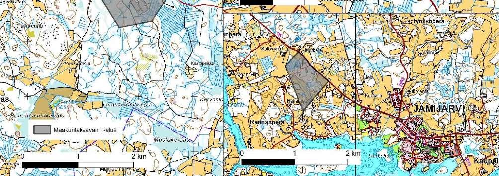 teollisuusalueella. Alueen asemakaavatason suunnittelussa on huomioitu ensisijaisesti elintarviketuotanto, ja asemakaavassa on ainoastaan yksi teollisuustontti.