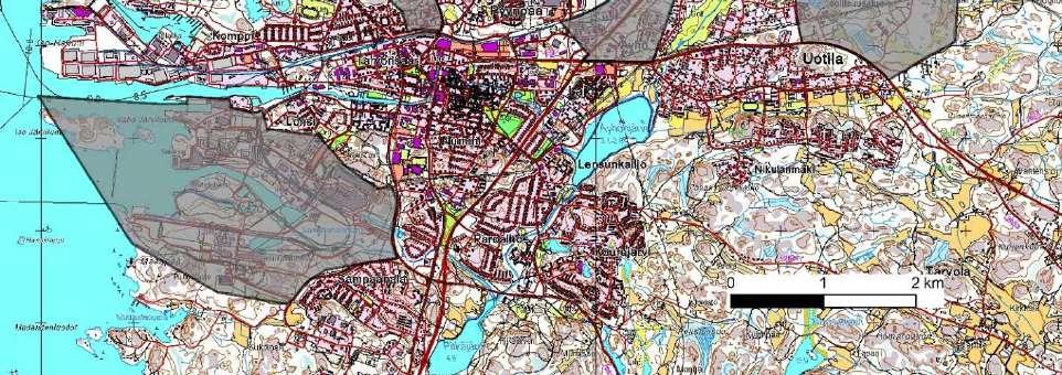 Raumalla sijaitsee tavaraliikenteen satama, josta on myös rautatieyhteys Tampereen suuntaan.