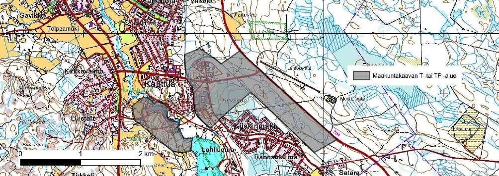 (Kuva 30) Kauttuan alueista pienempi on maankäytön näkökulmasta erityinen, sillä se sijaitsee Kauttuan Ruukin alueen välittömässä läheisyydessä, ja koostuu kahdesta suuresta teollisuuslaitoksesta