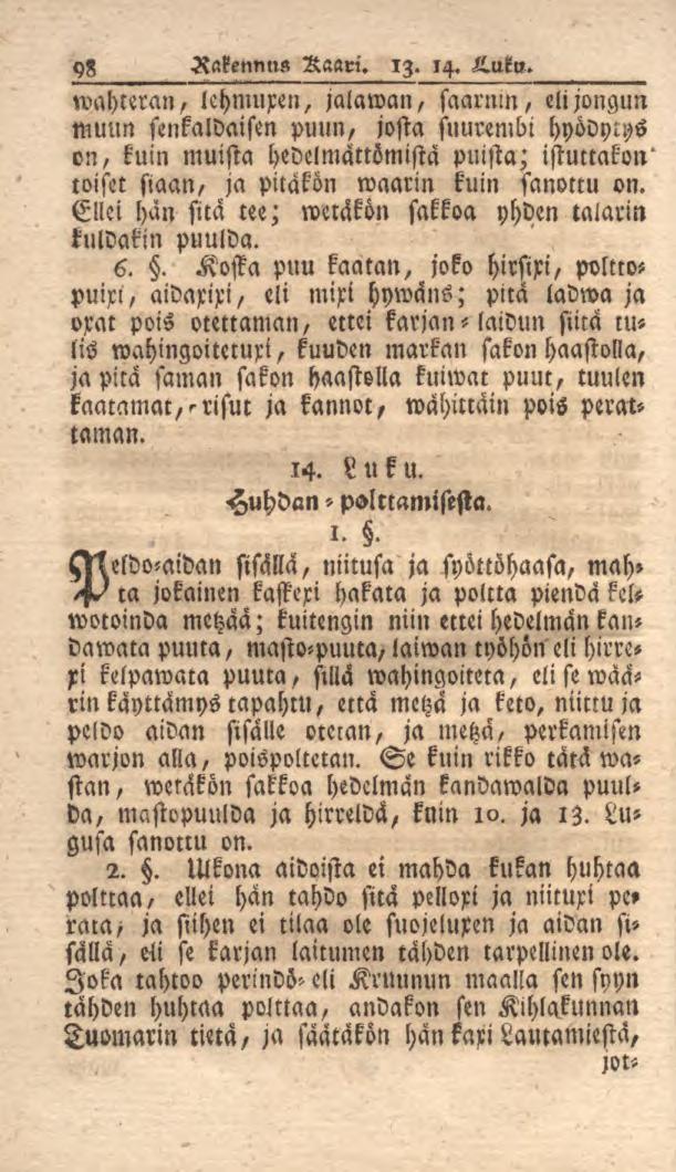 98 Rakennus Raari. iz.14. A.ukw.