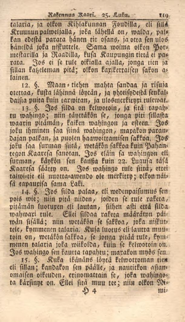 Rakennus Raarl. 25. K.uku.