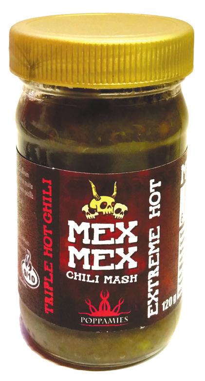 MEX MEX - Triple Hot Chili & Nacho Habanero Hampurilainen Jauha liha lihamyllyllä. Mausta jauhettu liha. Voit myös halutessasi kokeilla muita Rub-sarjan tuotteita.