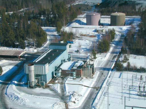 5 Kuva 1.1. Fingridillä on useita varavoimalaitoksia, kuvassa Kristiinan kaasuturpiinilaitos, jonka nettoteho on 2 x 30 MW.