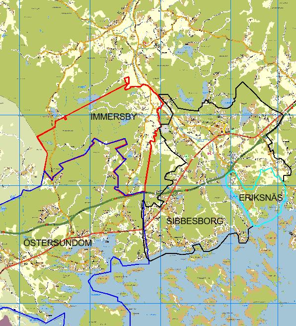 Yleiskaava Immersbyn osayleiskaavan laadinnan pohjana toimii kunnanvaltuuston 15.12.2008 hyväksymä Sipoon Yleiskaava 2025. Korkein hallinto-oikeus hylkäsi kaikki valitukset päätöksellään 23.12.2011 ja Sipoon yleiskaava 2025 sai lainvoiman.