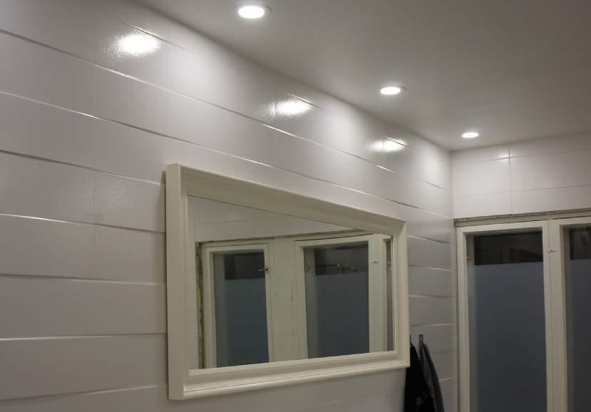 Led Panelivalot Upotettava 12VDC 12 VDC LED-valaisin tehokkaaseen valaistukseen Palaa kirkkaasti