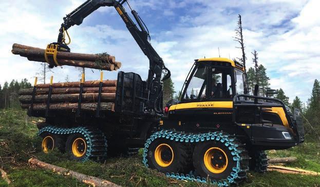 22 900 kg 23 700 kg 26.5 PONSSE ELEPHANT Vaativiin käyttöolosuhteisiin suunniteltu tehokone, jossa järeä kuormankantokyky ja ylivoimainen vetovoima.