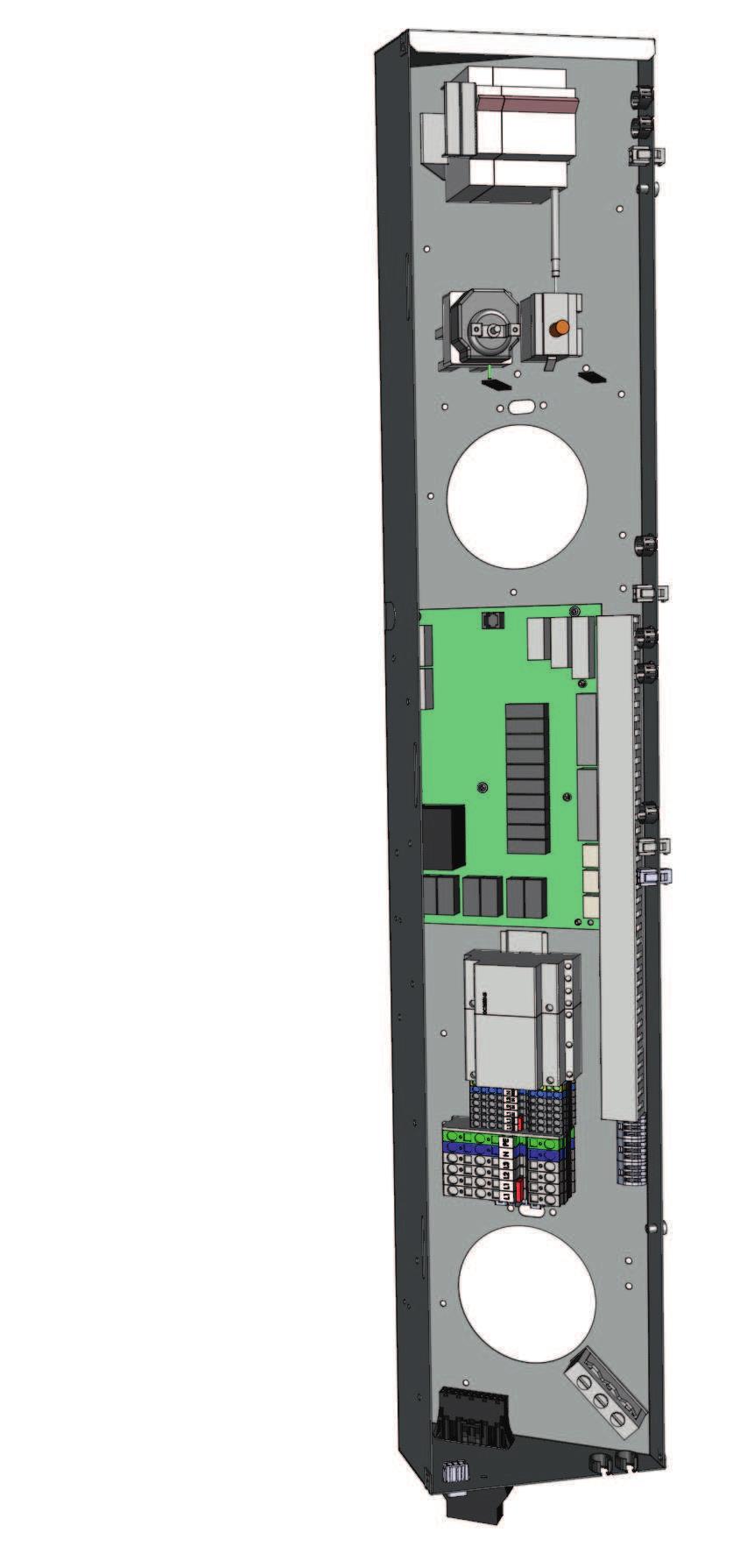 CTC EcoZenith i250 H:n latauspumppu kytketään esiasennettuihin