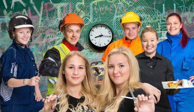 Elintarvikkeiden valmistaja, TARJOILIJA, KOKKI, Parturi-kampaaja, ELÄINTENHOITAJA, Maaseutuyrittäjä,