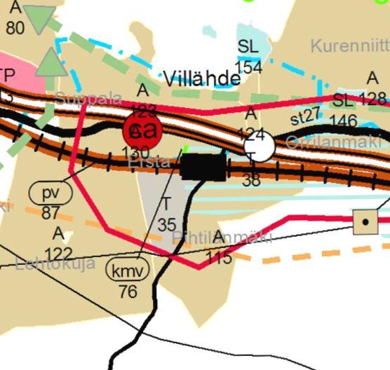 Selostus A-2721 6 (9) Maakuntakaavassa alue on teollisuus-