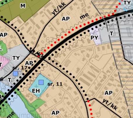 10 4.2 Yleiskaava Kaustisen keskustan alueella on voimassa Keskustan osayleiskaava, jonka kunnanvaltuusto on