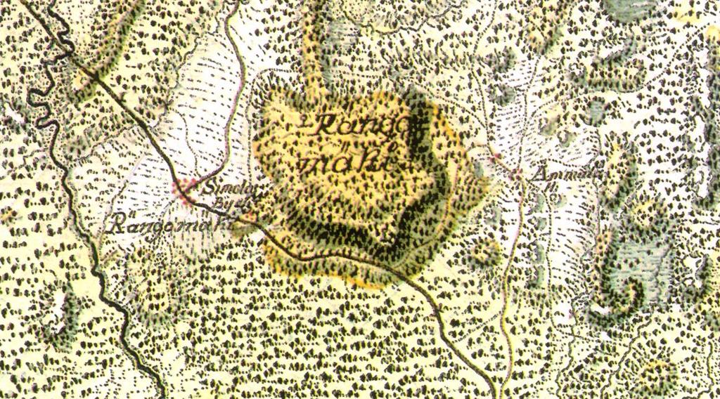 Selostus A-2677 10 (27) Kuninkaan kartastossa 1700-luvun lopulla on merkitty