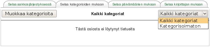 Kirjainkoon vaikutus -asetus määrittää onko isojen ja pienten kirjainten yhteensopivuus tarpeellista, kun suoritetaan automaattista linkitystä näihin merkintöihin.