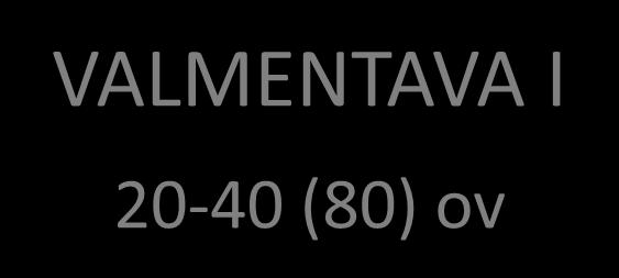 koulutus VALMENTAVA I 20-40 (80)