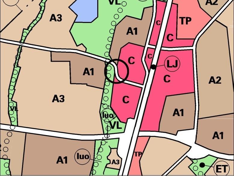 2016 sivu 3 LÄHTÖTIEDOT Opaskartta Aluetta rajaavat Rekolanoja lännessä, Korsonpolku pohjoisessa ja Kalasääskenpolku idässä.