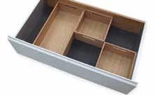 BOX-mausteteline + BOX-liukulokerikko 4kpl 66481 NB-81: BOX-ruokailuvälinelokerikko