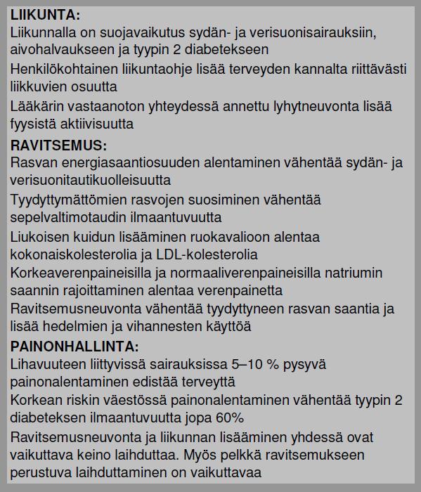 10 3 LIIKUNNAN TERVEYSVAIKUTUKSET JA YHTEYS TYÖKYKYYN 3.