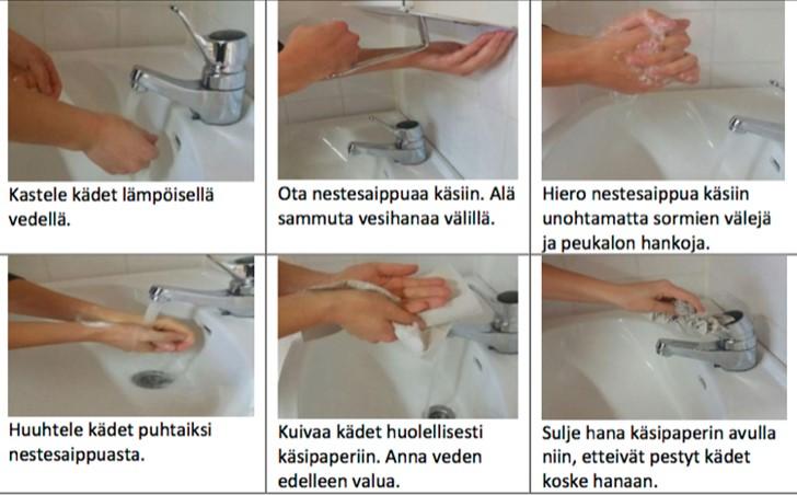 pseudomonasta, klebsillaa, serratiaa, enterobakteereita ja kolibakteereita. (Karhumäki ym. 2016