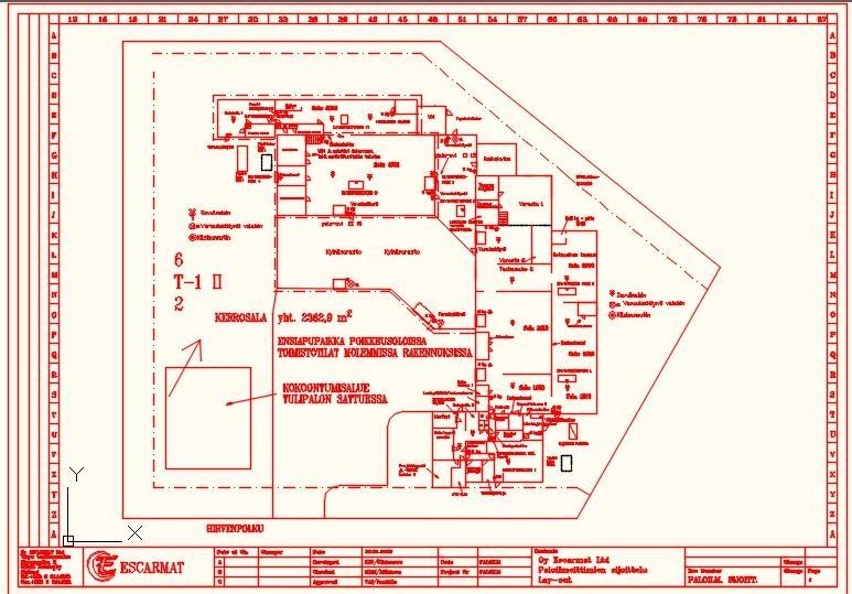 22 5.2 Uusi layout-suunnitelma Uuden layout-suunnitelman luominen aloitettiin valitsemalla sopiva ohjelma kyseiselle työlle.