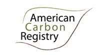 American Carbon Registry (ACR) Voittoa tavoittelematon yhteisö on perustettu 1996, kehittää ja valvoo päästövähennyksiä ja -hankkeita.
