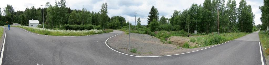 Kuva 8. Näkymä Suurhirventien, Hirveläntien ja Brejlinintien risteysalueelta. Pumppaamoalue kuvassa oikealla. Kuva 9. Hirveläntie 42a. Kuva 10. Hirveläntie 56. Kuva 11.